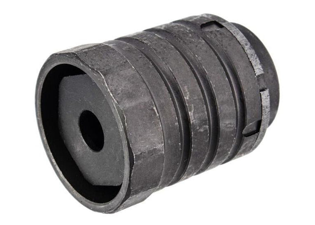 5KU AK Muzzle Brake with Blast Shield - 24mm CW - Black-0