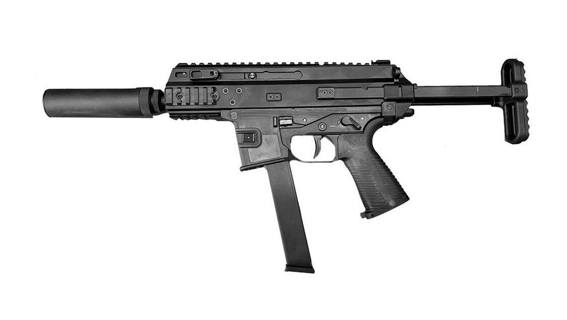 Maruyama SCW-9 PRO-G Gas Blowback SMG - Black-0