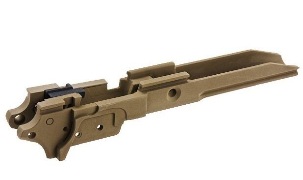 Guarder TM Hi-Capa 5.1 GBB Aluminium Infinity Frame - Tan, GD Type-0