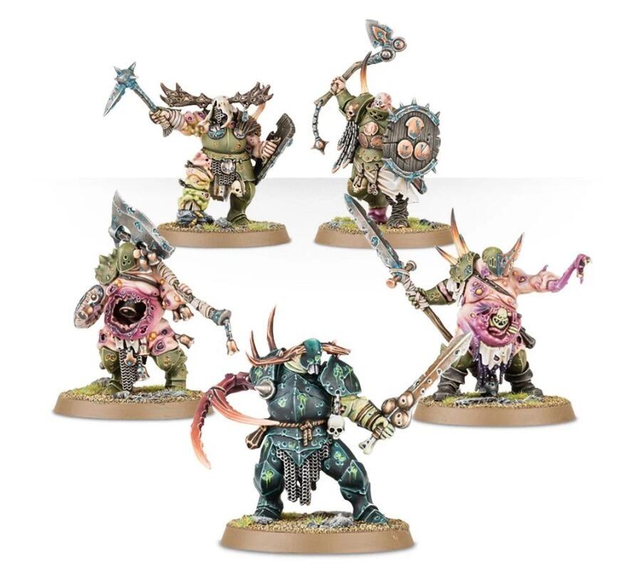 Maggotkin of Nurgle - Putrid Blightkings-0