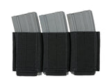 8Fields Plate Carrier Triple AR-15/M4 Magazine Insert - Black