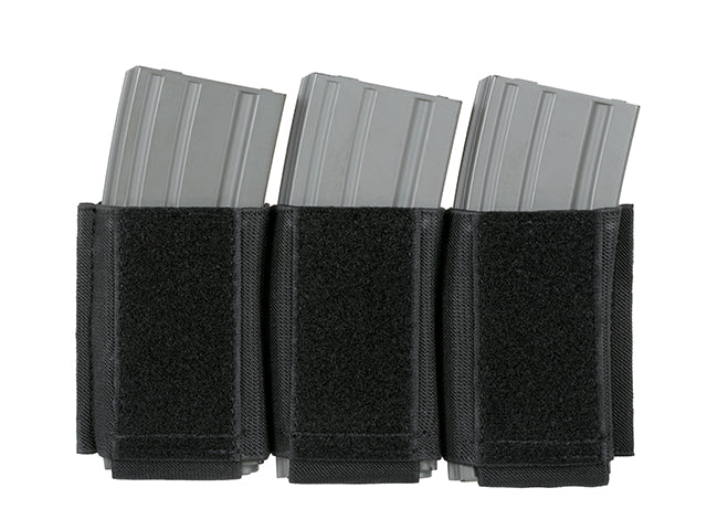 8Fields Plate Carrier Triple AR-15/M4 Magazine Insert - Black