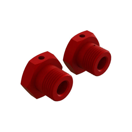 Arrma Typhon Aluminium Wheel Hex - 17mm Red-0