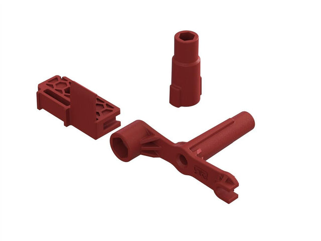 Arrma Chassis Spine Block/Multi-Tool 4x4-0