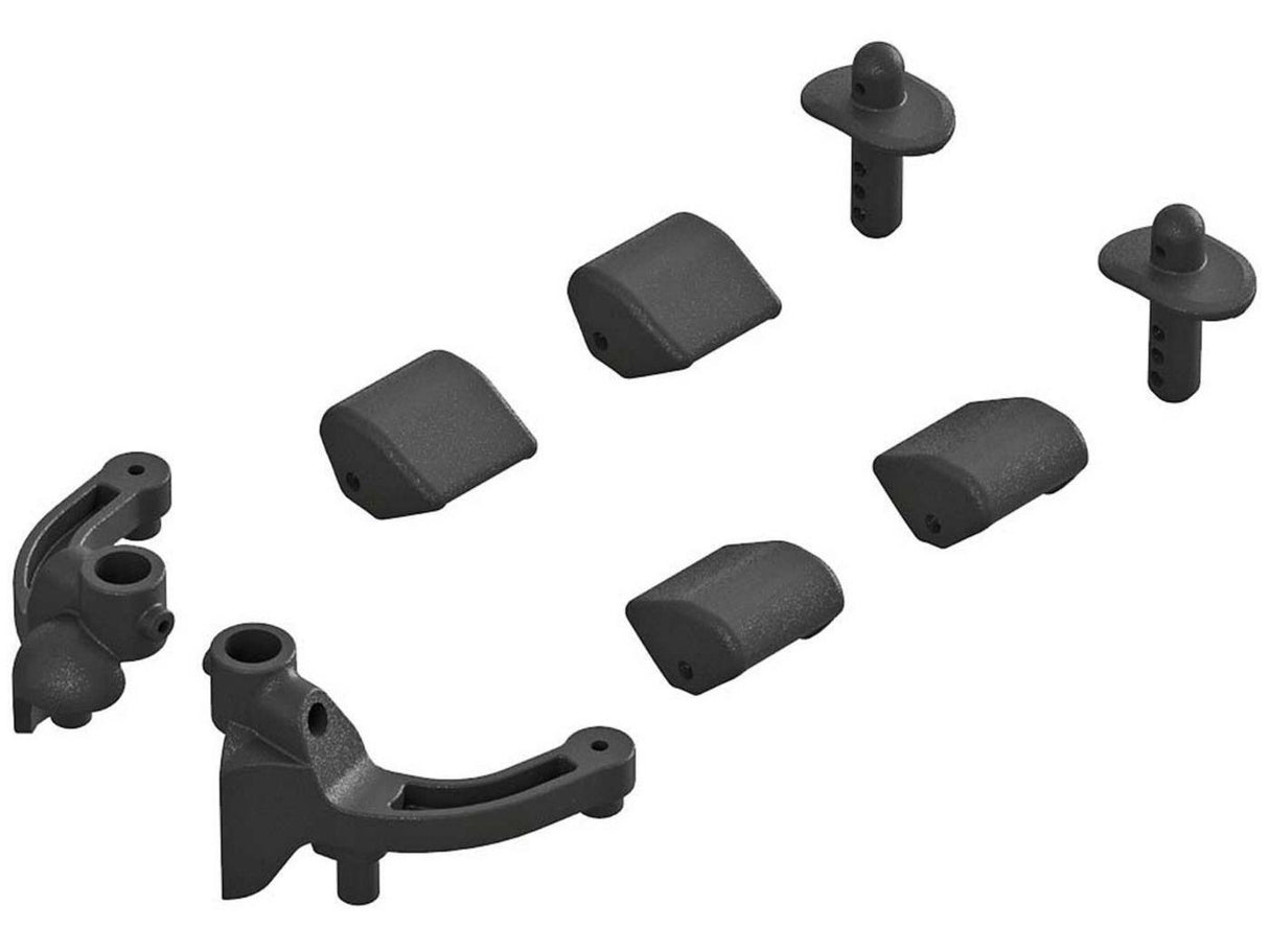 Arrma Typhon 4x4 Body Mount Set - Front-0