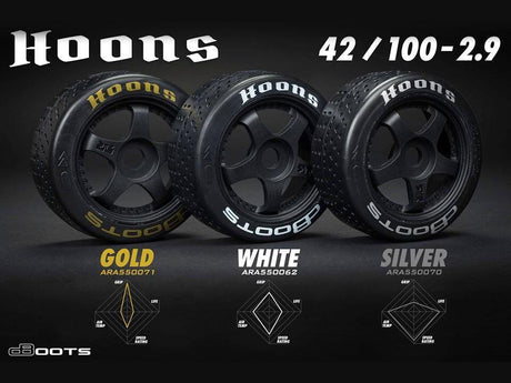 Arrma DBoots Hoons 42/100 2.9 Silver Belted 5-Spoke-2